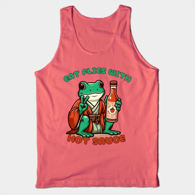 hot sauce froggy Tank Top by Japanese Fever